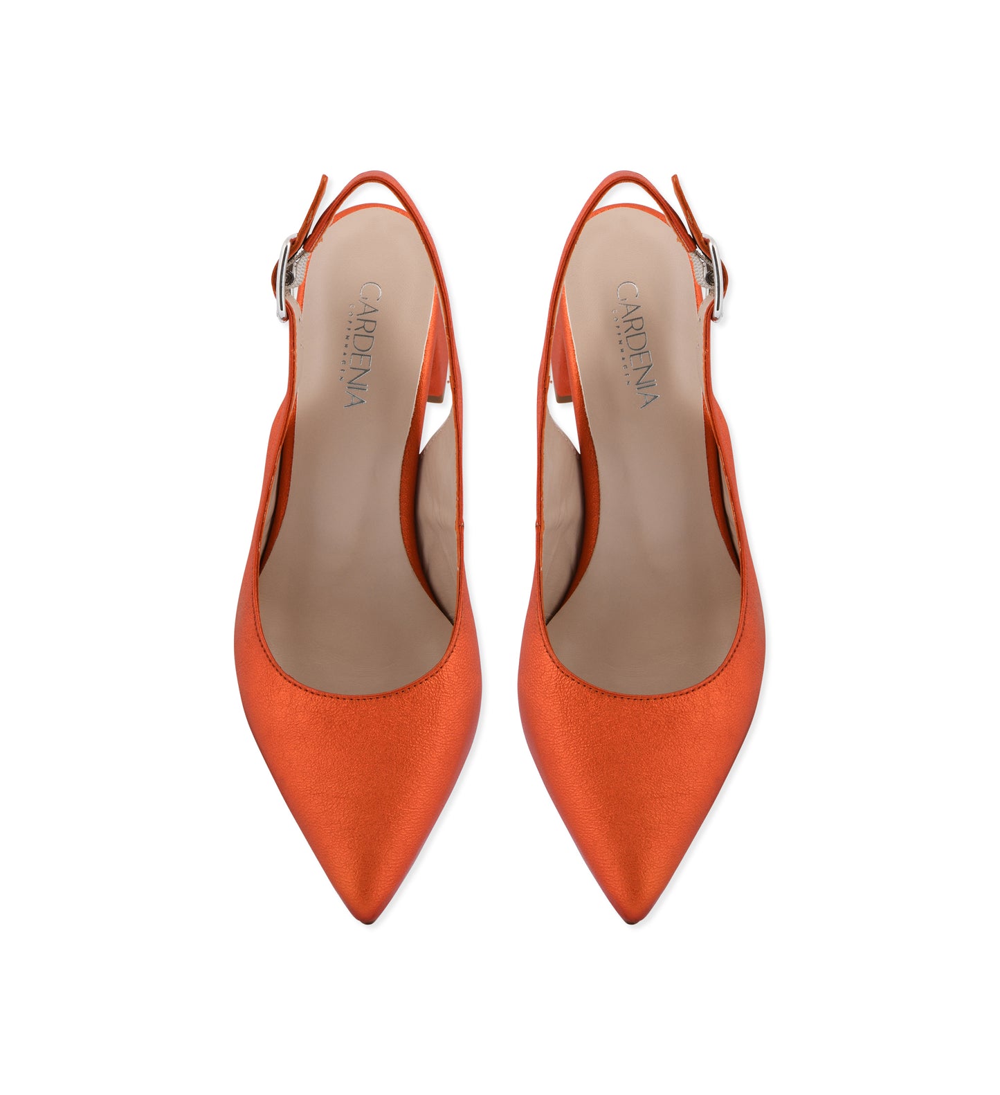 Gardenia Copenhagen Cupiter Sling Back Orange