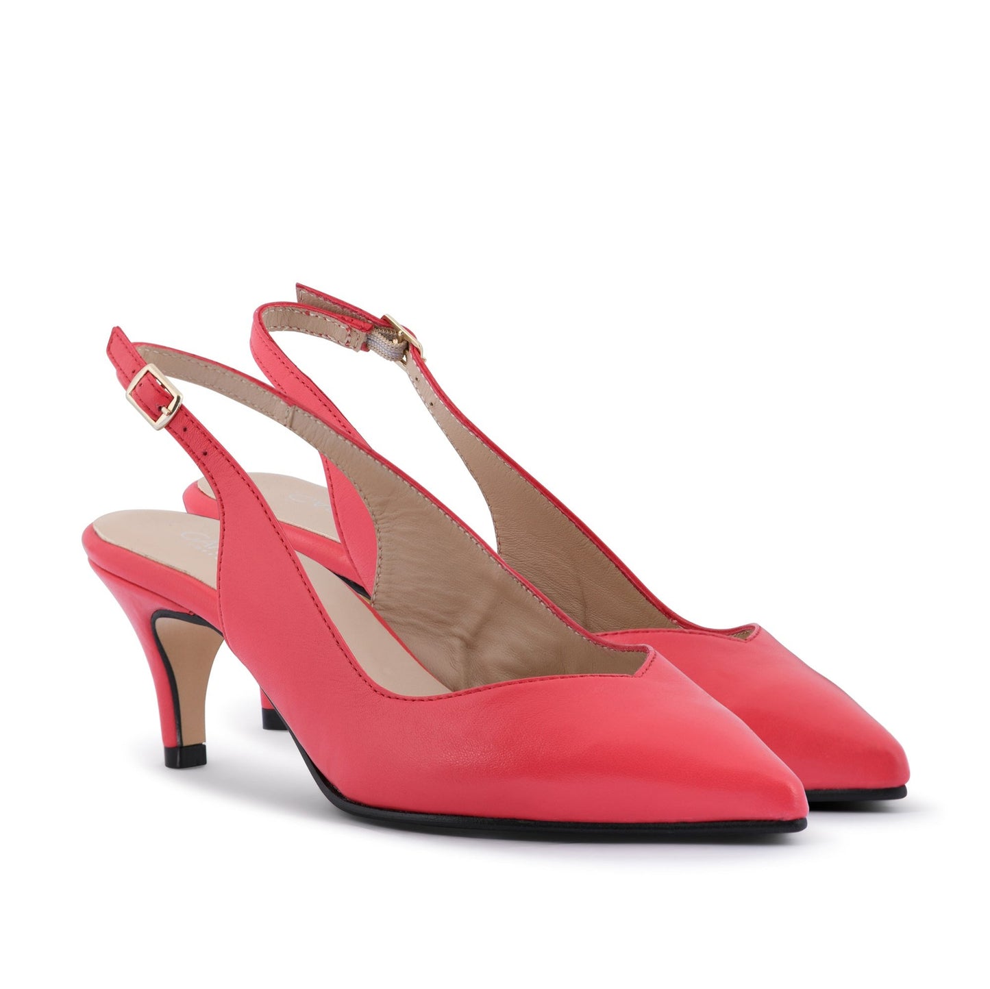 Gardenia Copenhagen Dakota Sling Back Coral Pink