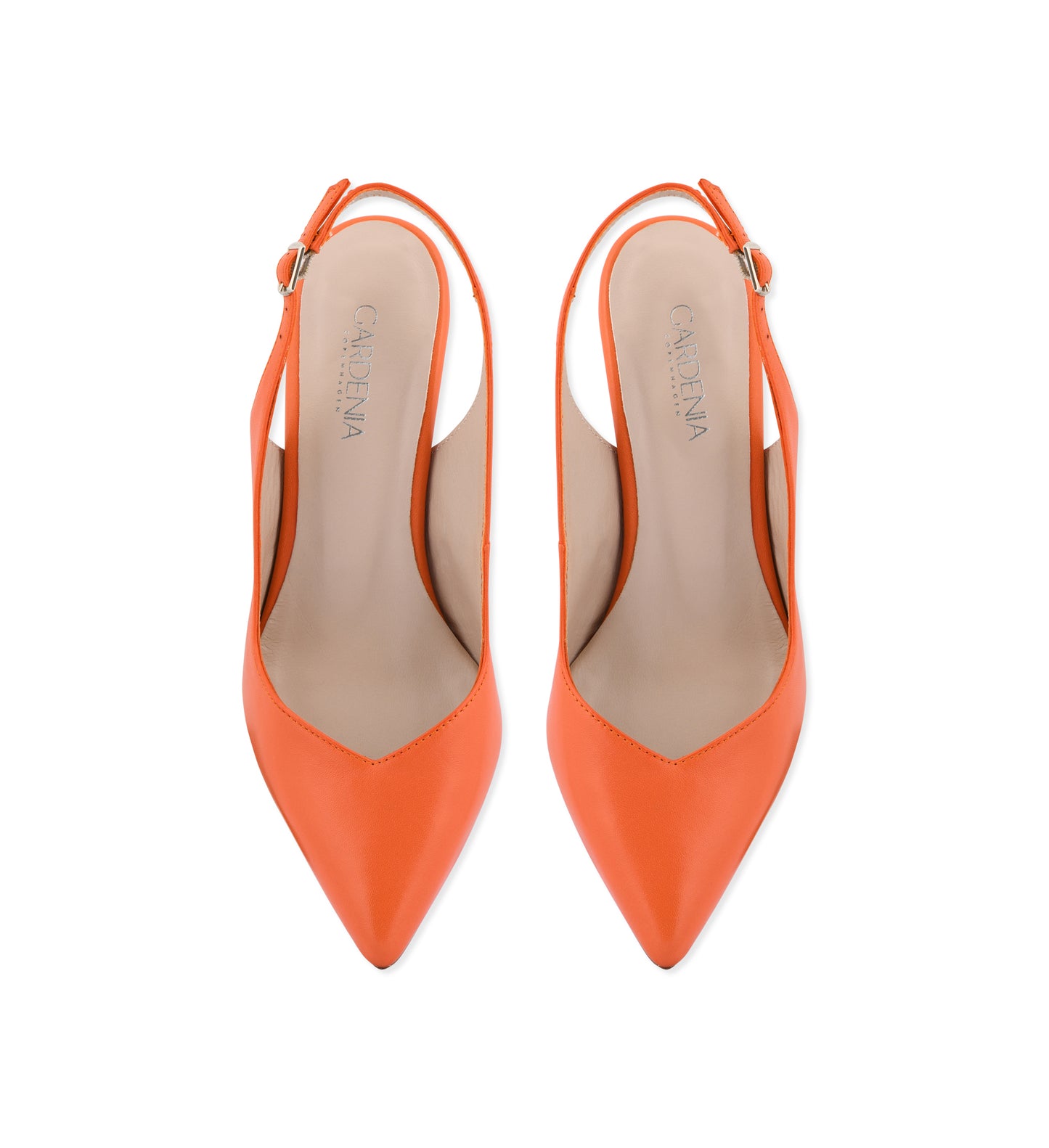 Gardenia Copenhagen Dakota Sling Back Orange