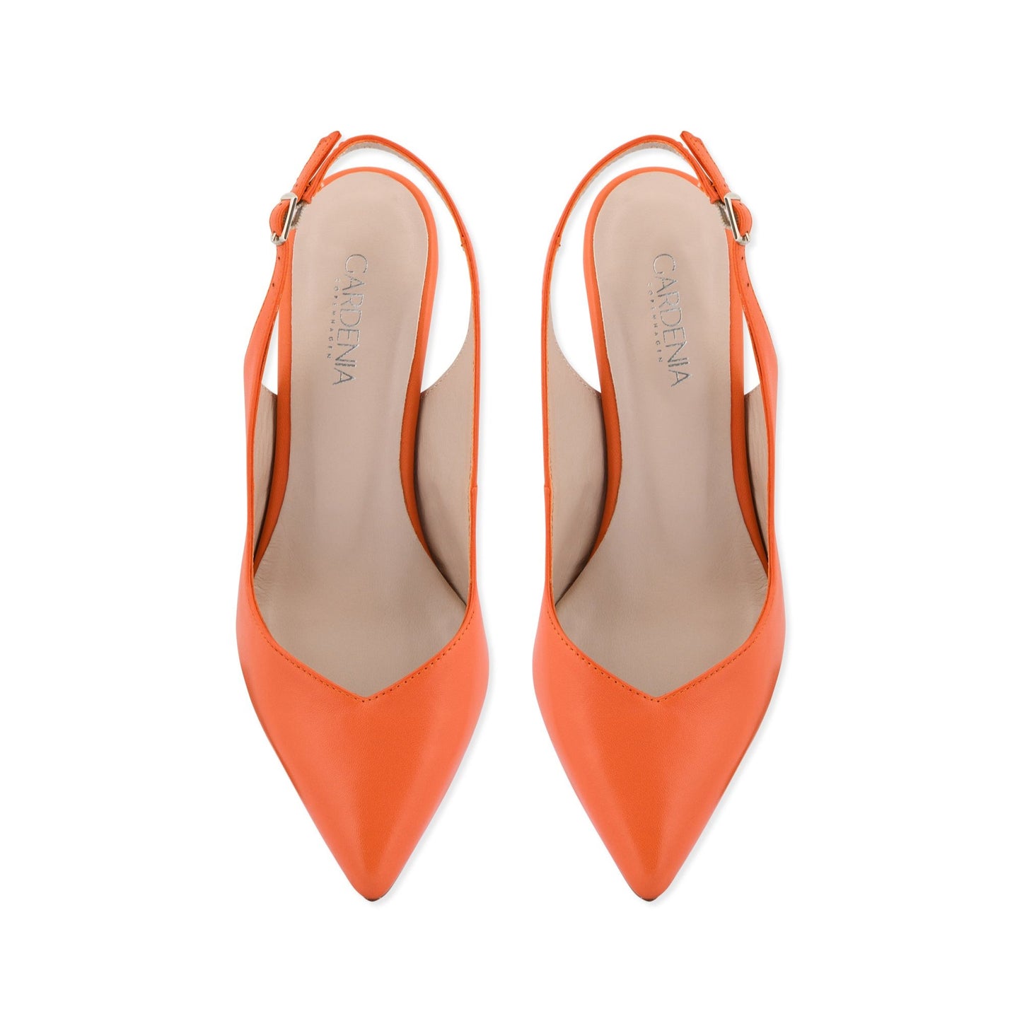 Gardenia Copenhagen Dakota Sling Back Orange
