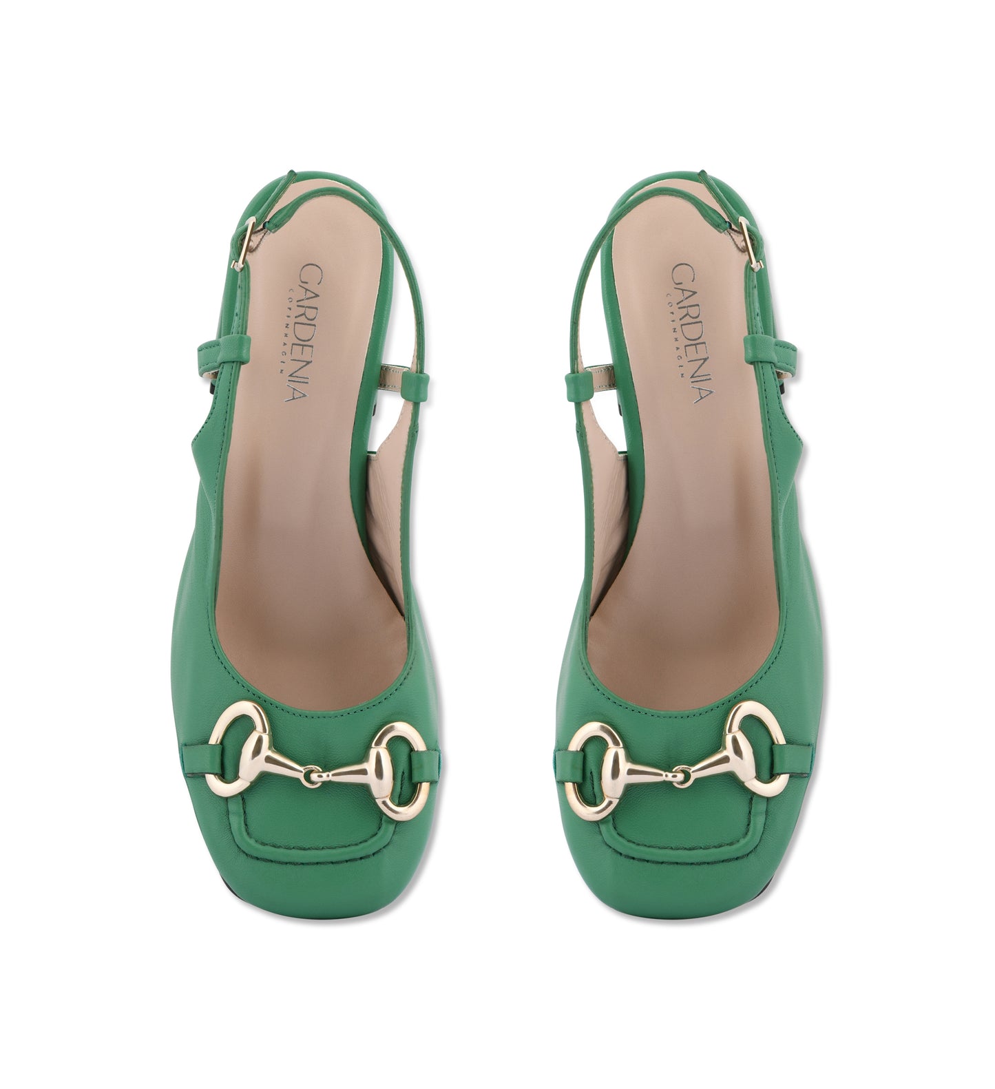 Gardenia Copenhagen Delta Sling Back Green