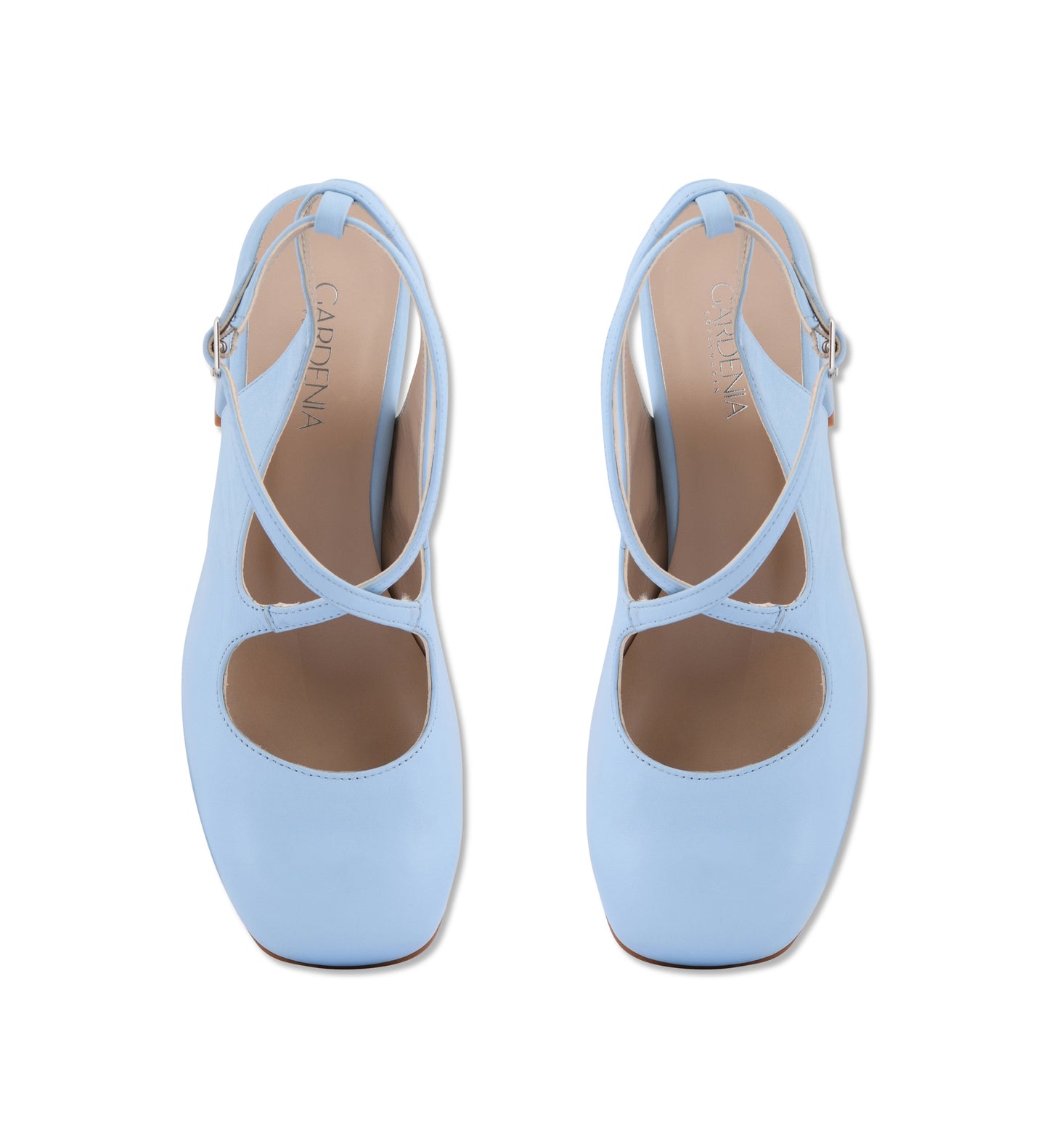 Gardenia Copenhagen Dion Sling Back Light Blue
