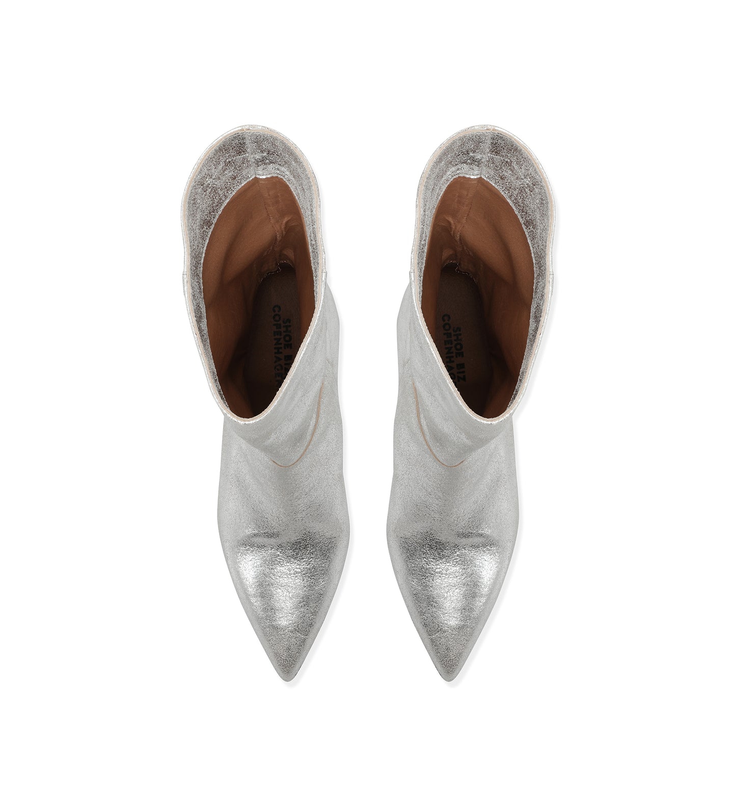 Shoe Biz Miriam Mid Length Boot Silver