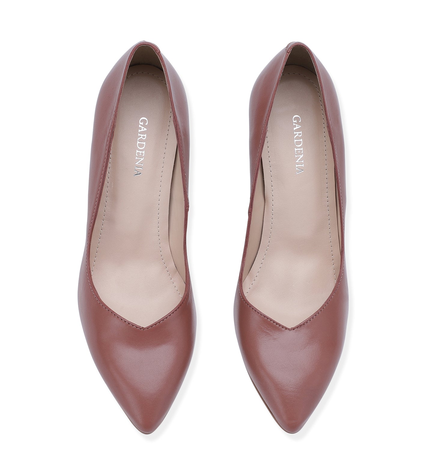 Gardenia Copenhagen Oakleigh Pump Cognac Blush