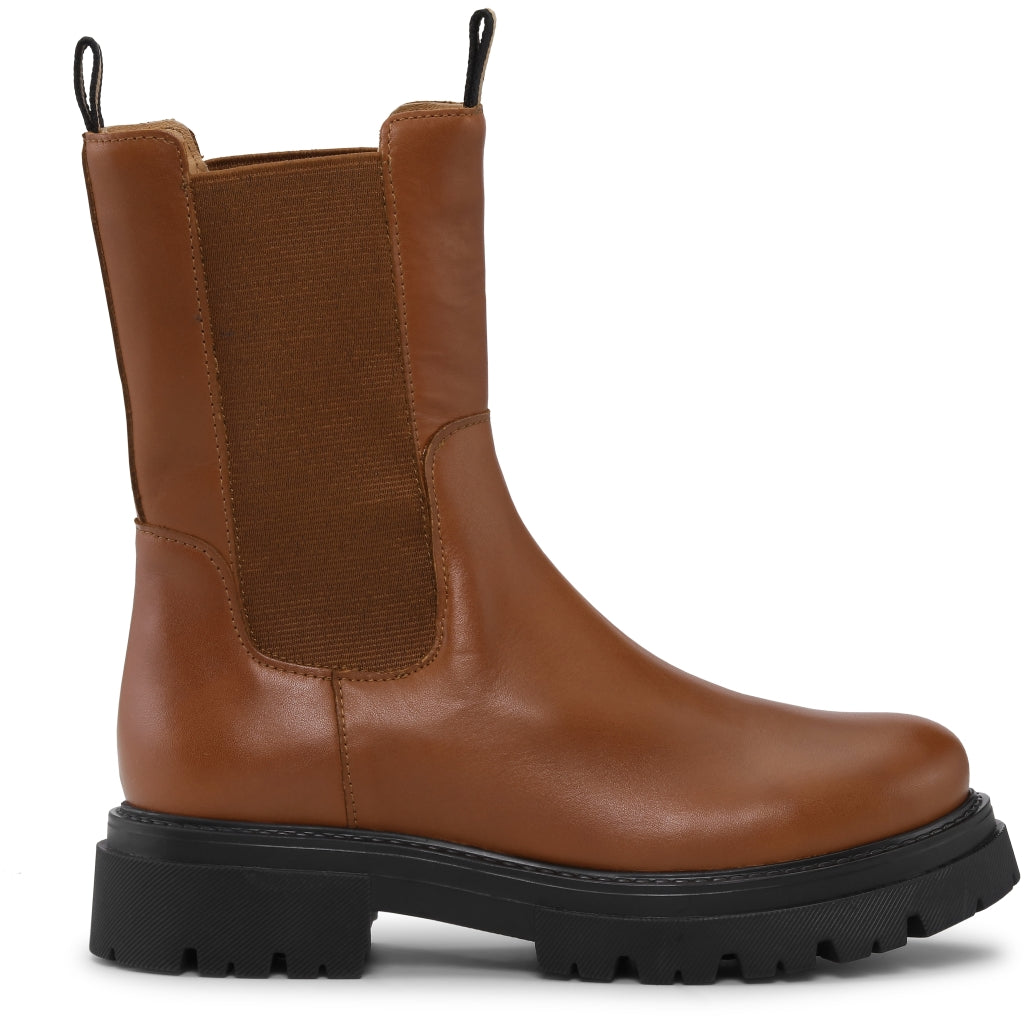 Shoe Biz Prima VA Cognac Mid Length Boot Cognac