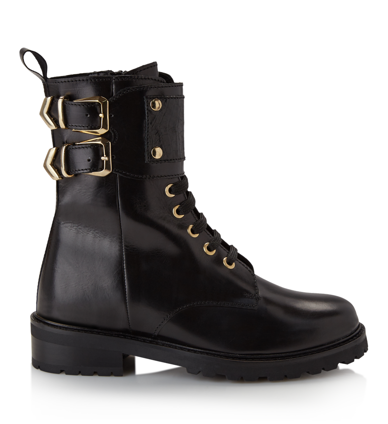 Gardenia Copenhagen Anel Short Boot Black