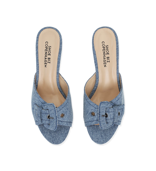 Shoe Biz Bradford Sandal Denim Blue