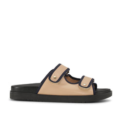 Shoe Biz Canterbury Sandal Nude / Dark Navy