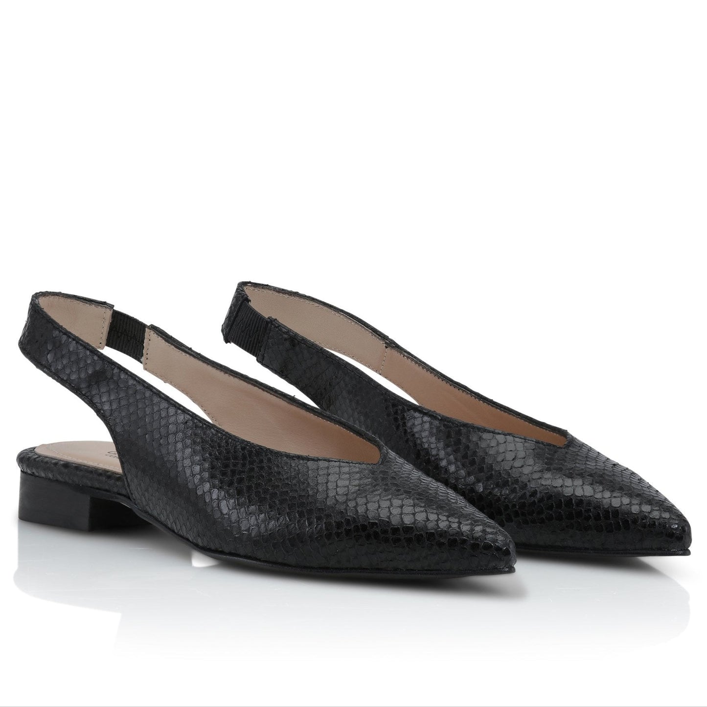 Gardenia Copenhagen Carolyn Sling Back Black