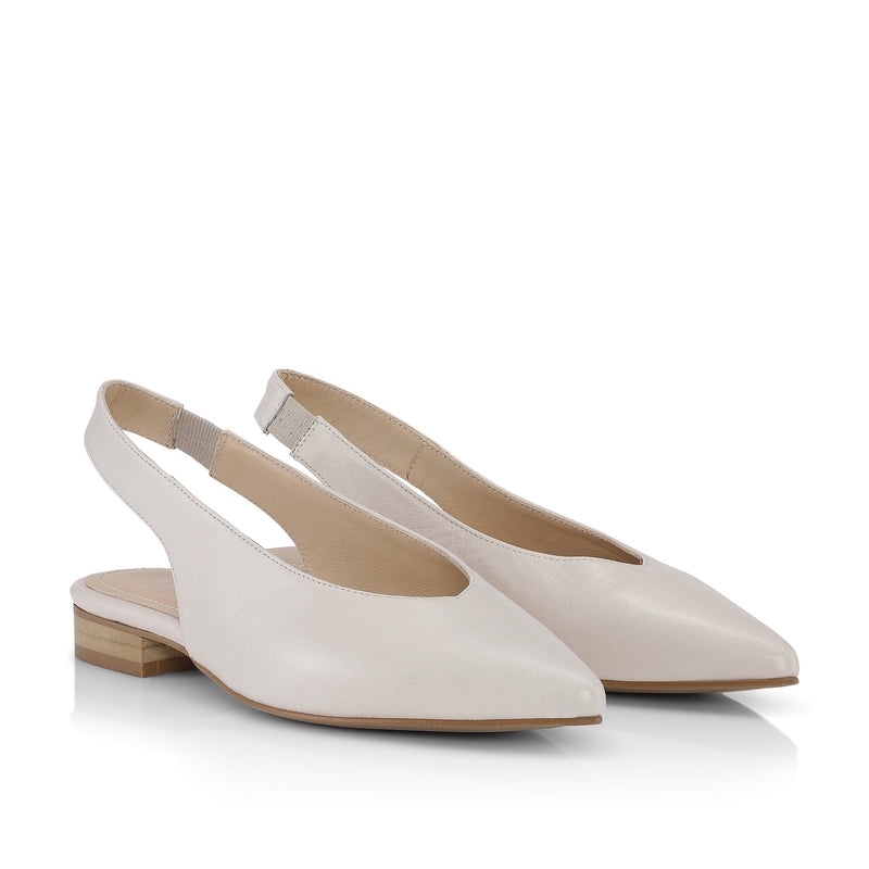 Gardenia Copenhagen Carolyn Sling Back Champagne