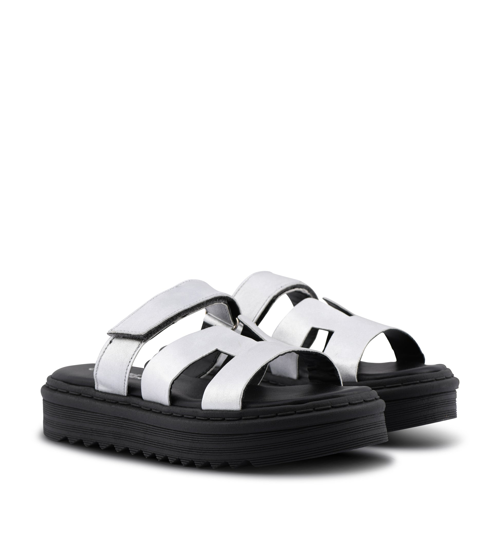 Shoe Biz Chino Slipper Silver
