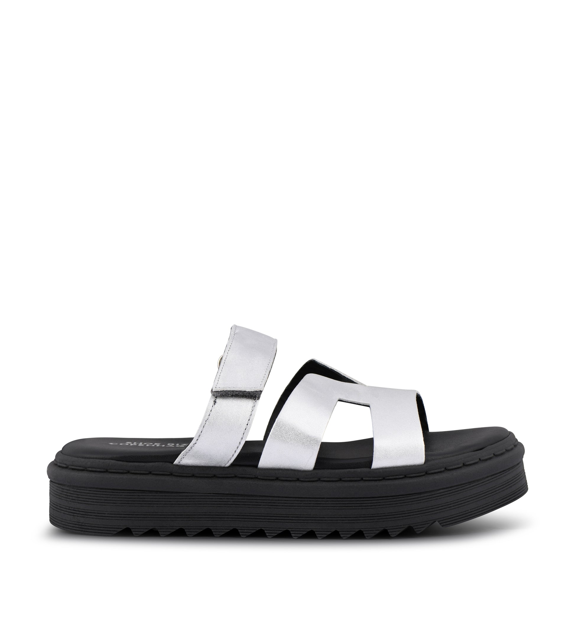 Shoe Biz Chino Slipper Silver