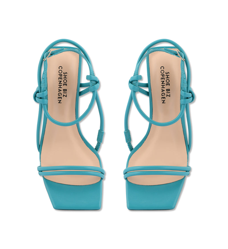 Shoe Biz Cluster Sandal Turquoise