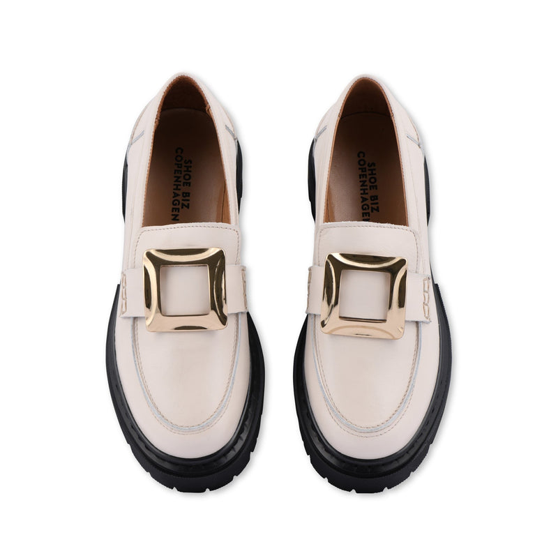 Shoe Biz Cubic Loafer Light Sand