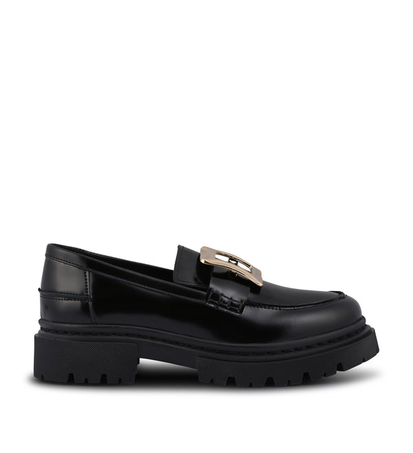 Shoe Biz Cubic Loafer Black