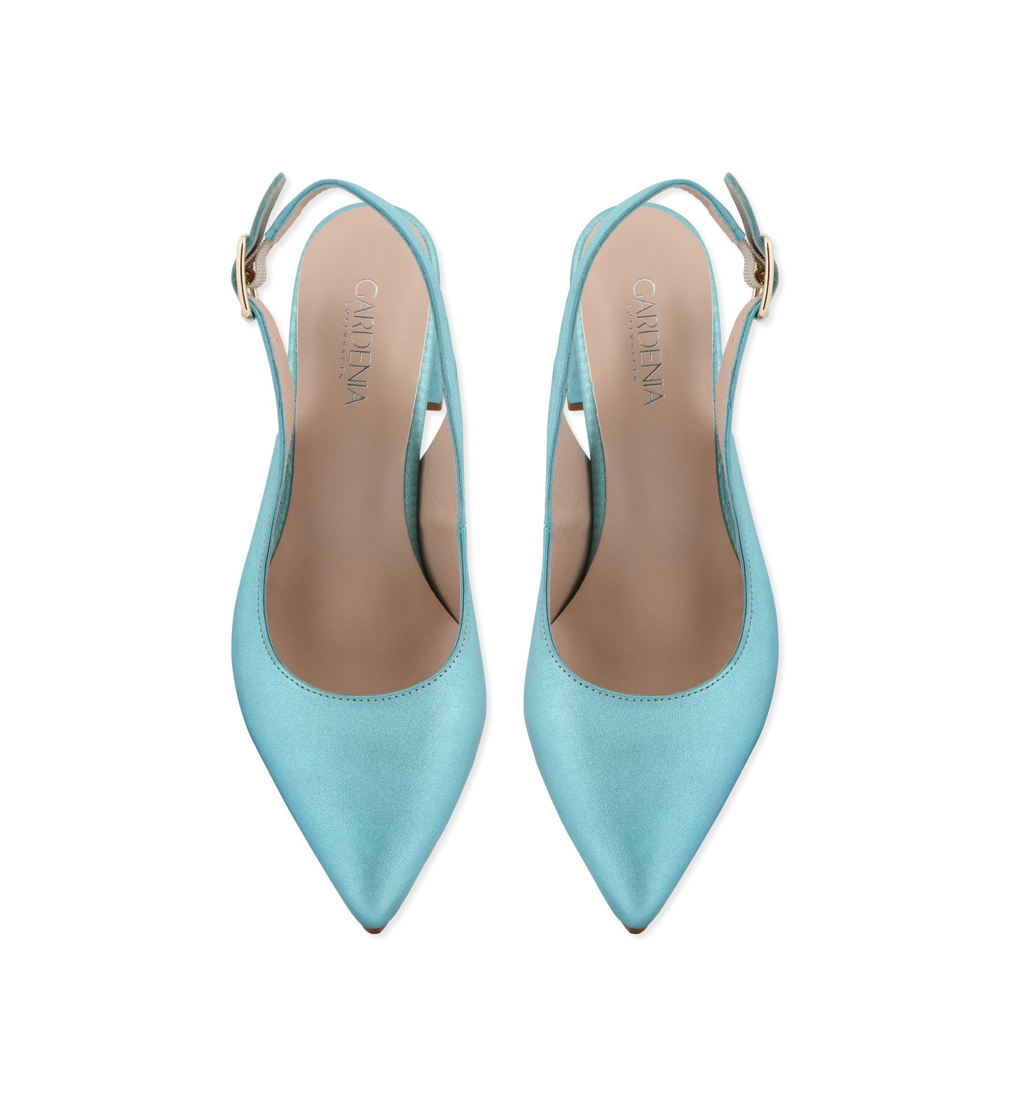 Gardenia Copenhagen Cupiter Sling Back Aqua