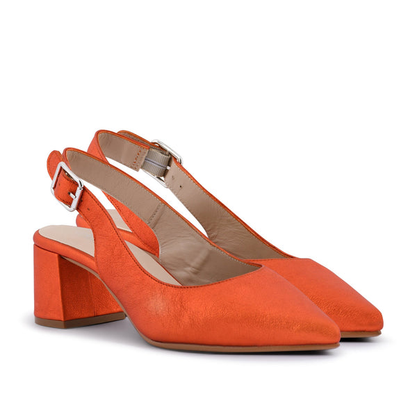 Gardenia Copenhagen Cupiter Sling Back Orange