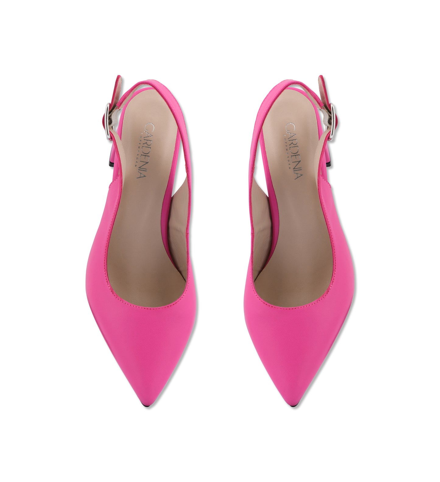 Gardenia Copenhagen Cupiter Sling Back Shocking Pink