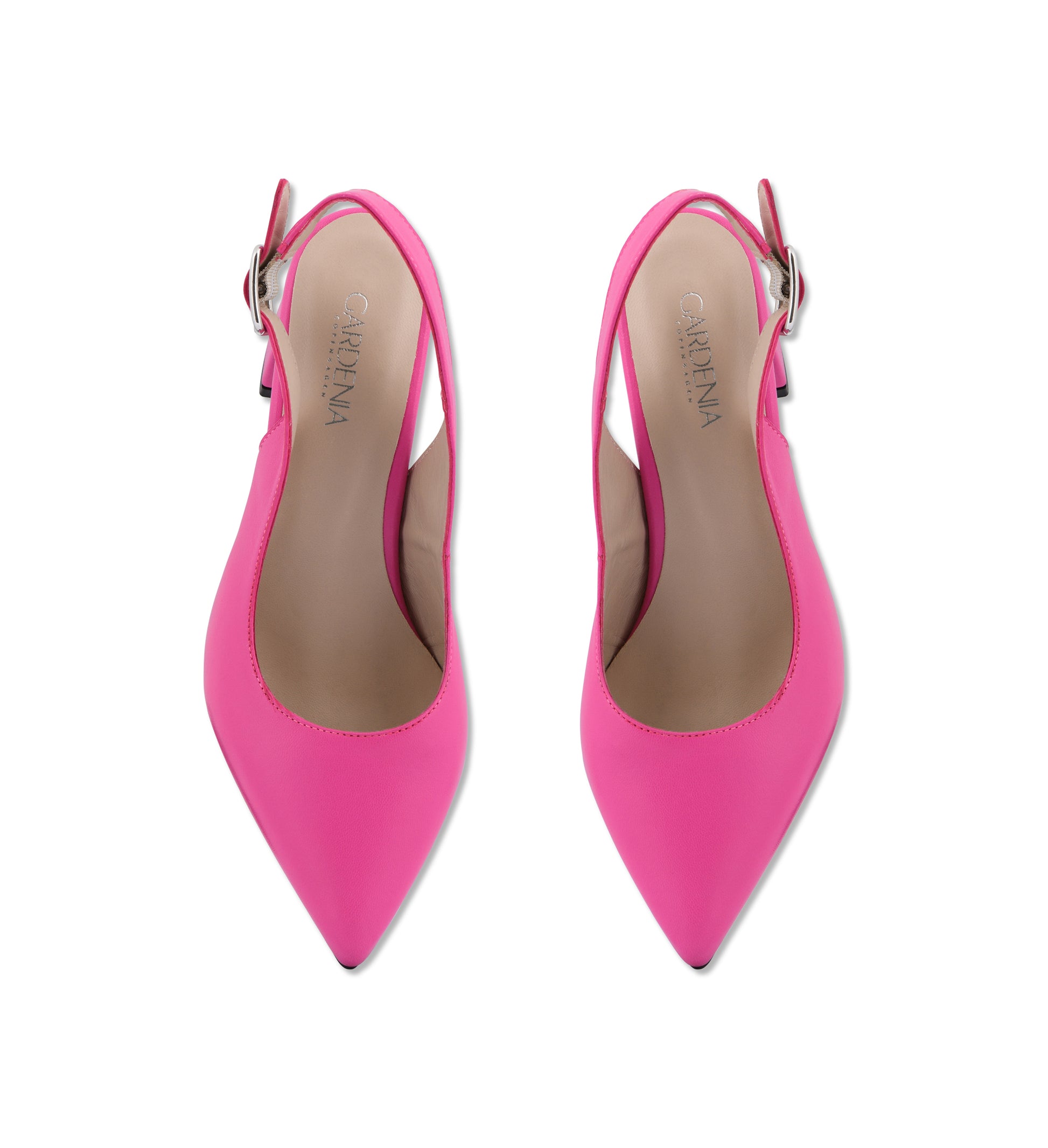 Gardenia Copenhagen Cupiter Sling Back Shocking Pink