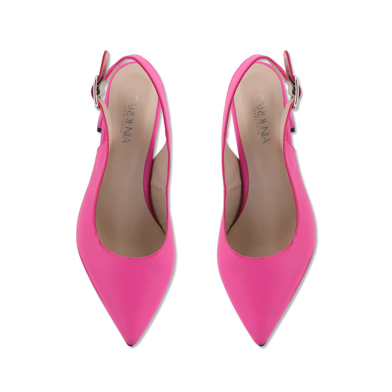 Gardenia Copenhagen Cupiter Sling Back Shocking Pink