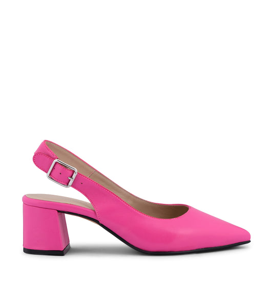 Gardenia Copenhagen Cupiter Sling Back Shocking Pink