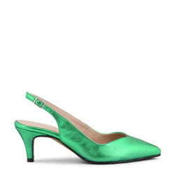 Gardenia Copenhagen Dakota Sling Back Shocking Green