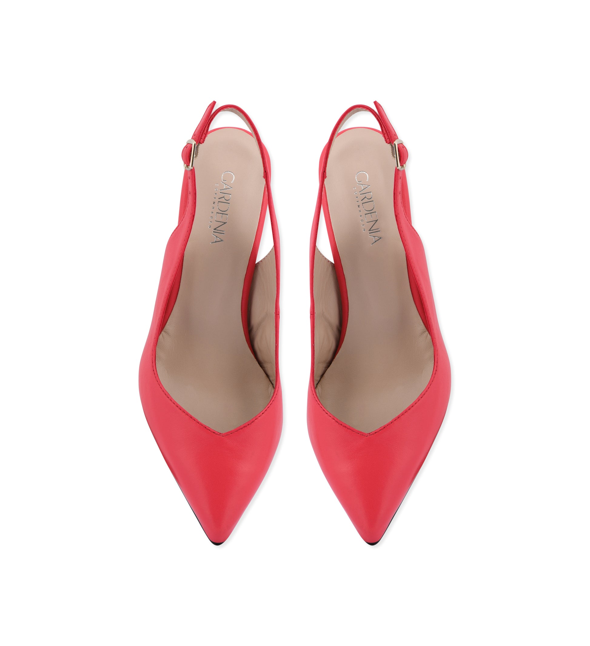 Gardenia Copenhagen Dakota Sling Back Coral Pink