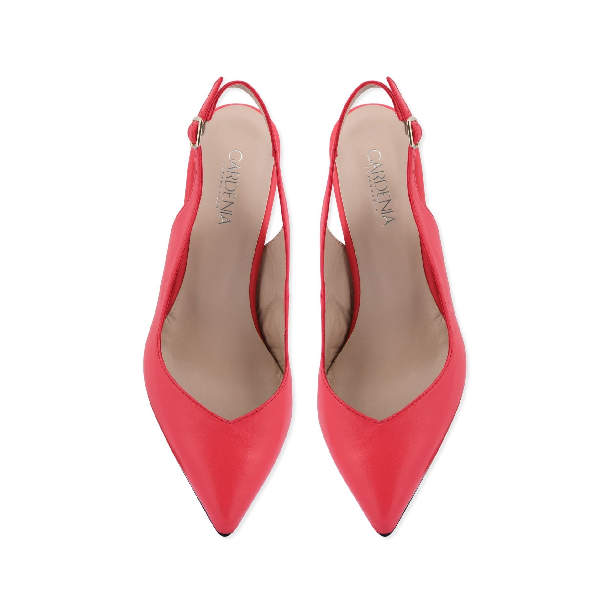 Gardenia Copenhagen Dakota Sling Back Coral Pink