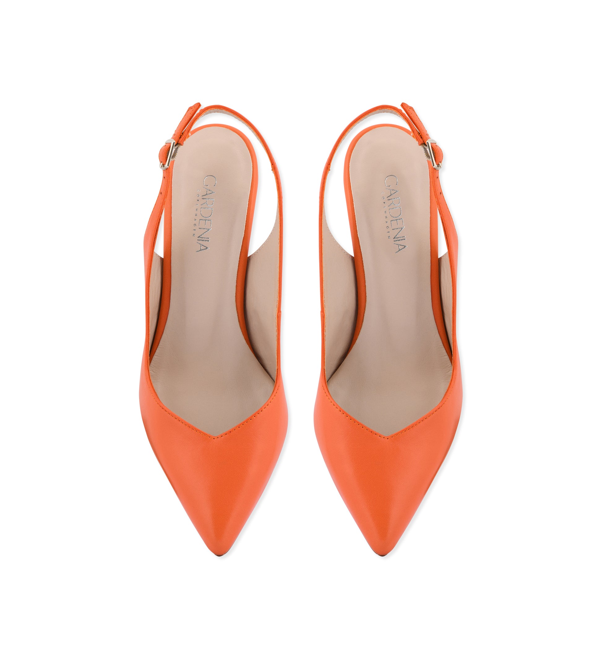 Gardenia Copenhagen Dakota Sling Back Orange