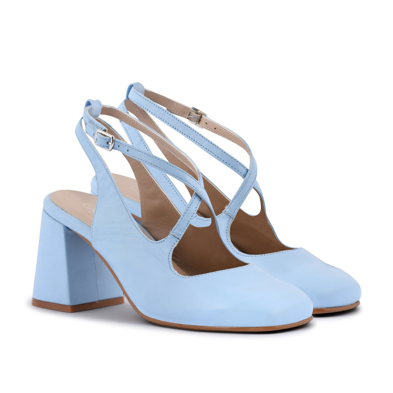 Gardenia Copenhagen Dion Sling Back Light Blue