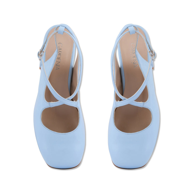 Gardenia Copenhagen Dion Sling Back Light Blue