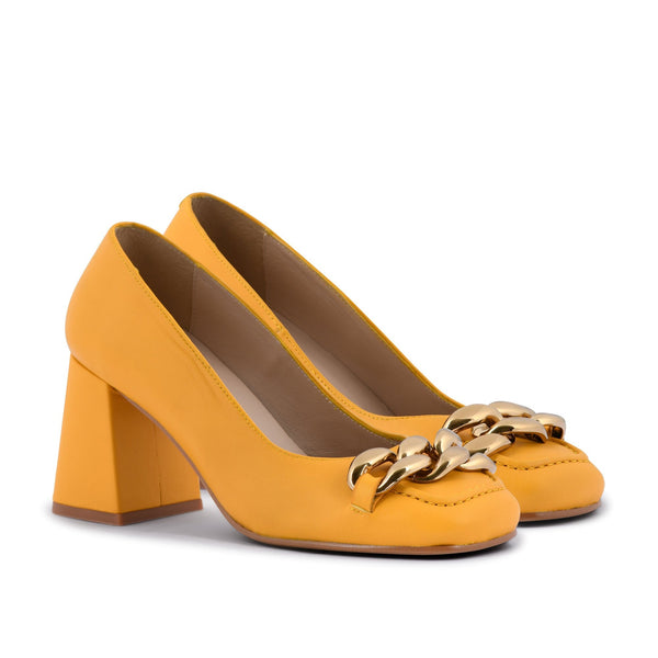 Gardenia Copenhagen Donna Pump Yellow