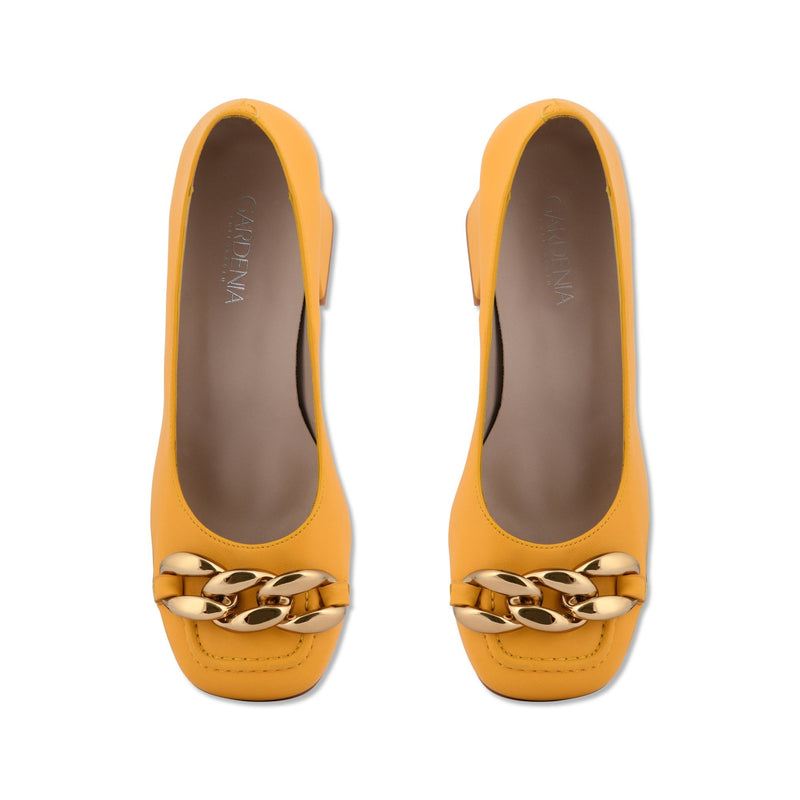 Gardenia Copenhagen Donna Pump Yellow