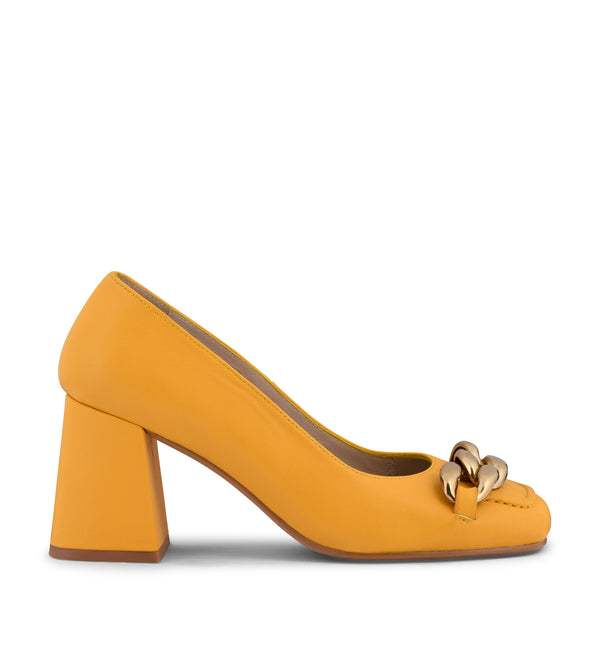 Gardenia Copenhagen Donna Pump Yellow