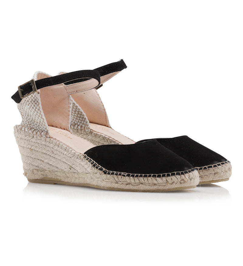 Shoe Biz Frey 5 Espadrilla Black