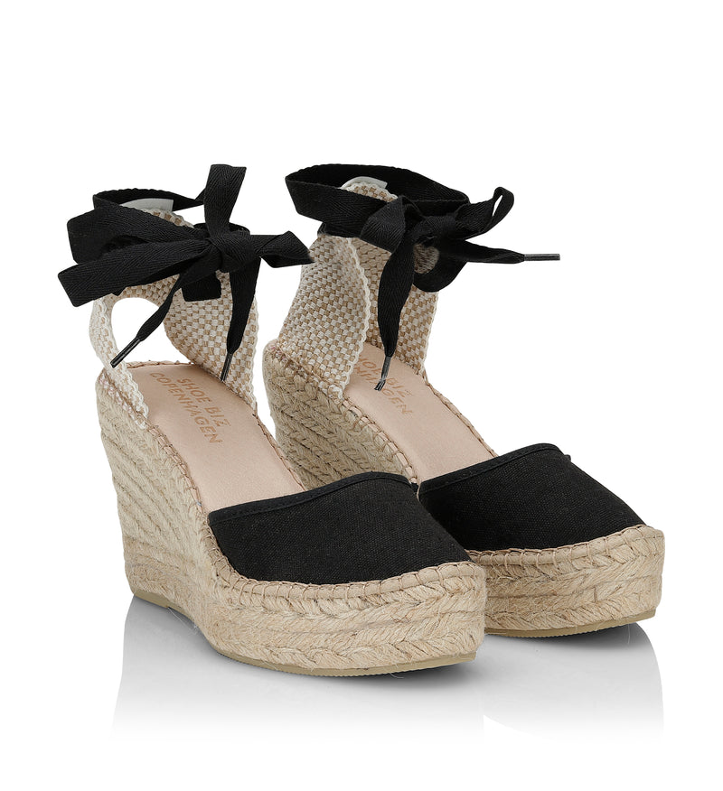 Shoe Biz Frey Tie 7 Espadrilla Black