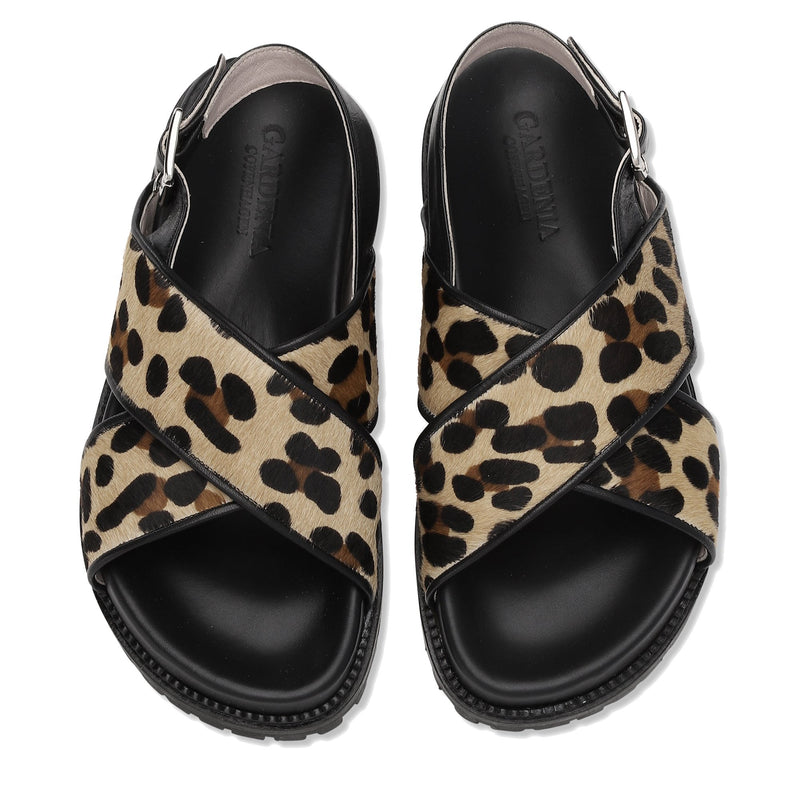 Gardenia Copenhagen Grappa Sling Back Leopard