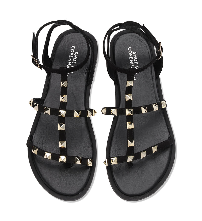 Shoe Biz Gwen Studs Sandal Black