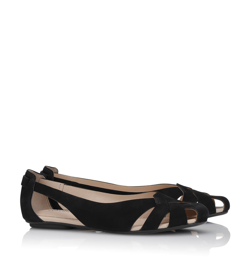 Shoe Biz Hanneine Ballerina Black