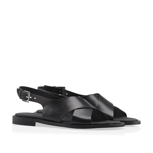 Shoe Biz Hasta Studs Sandal Black