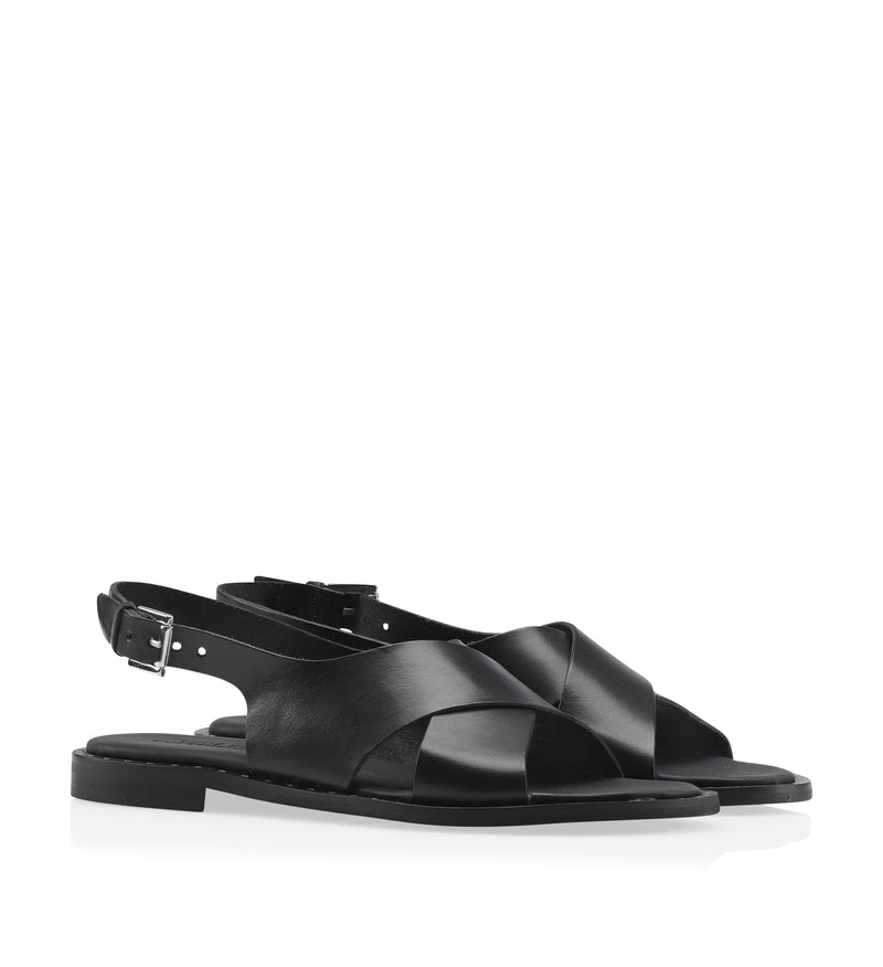 Shoe Biz Hasta Studs Sandal Black