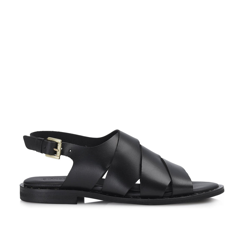 Shoe Biz Hester Studs Sandal Black