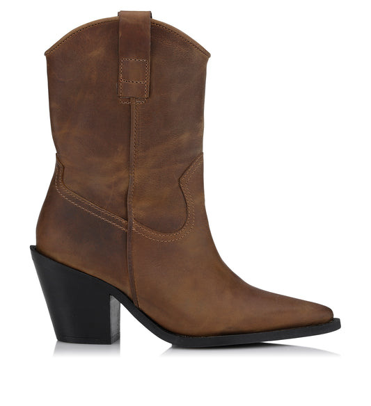 Shoe Biz Kalaya Short Boot Cognac 15923