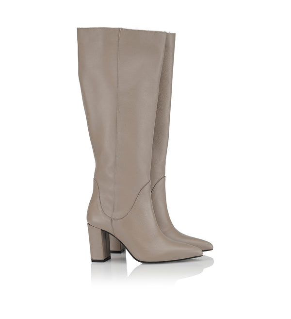 Gardenia Copenhagen Laura Long Boot Taupe