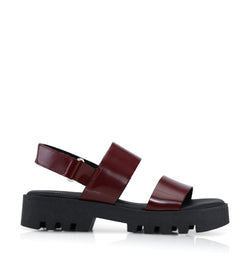 Shoe Biz Namibia Sandal Burgundy