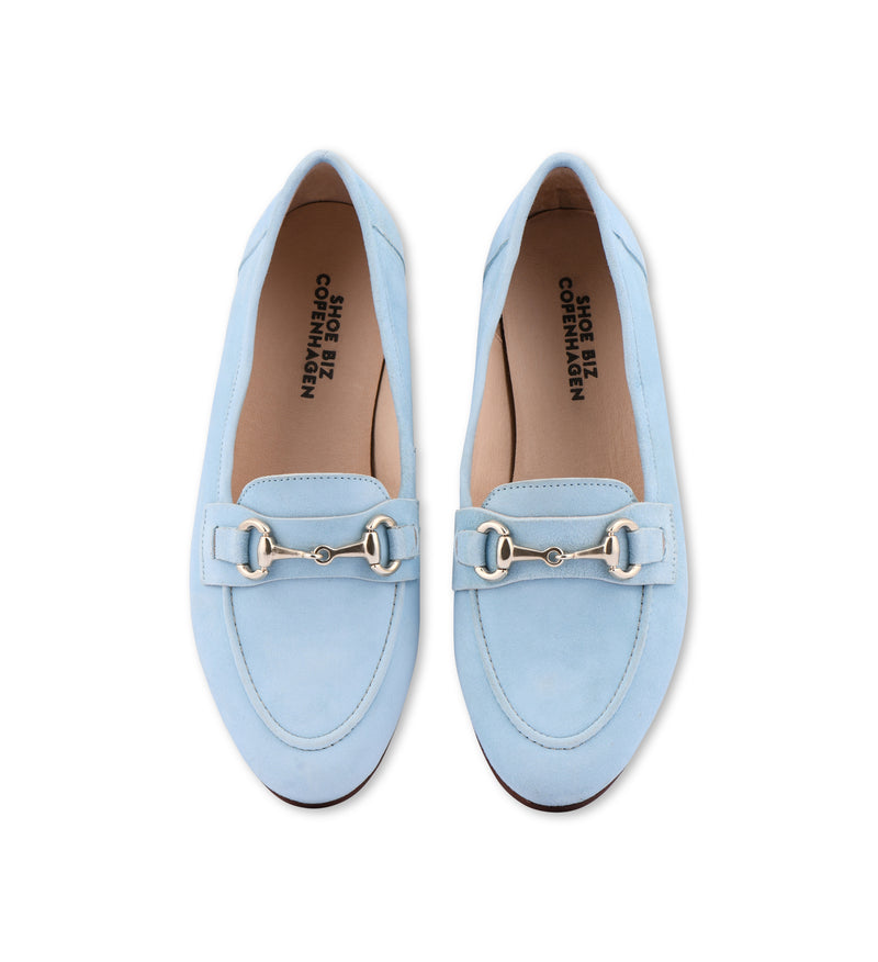 Shoe Biz Nubis Loafer Sky Blue