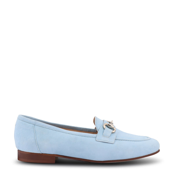 Shoe Biz Nubis Loafer Sky Blue