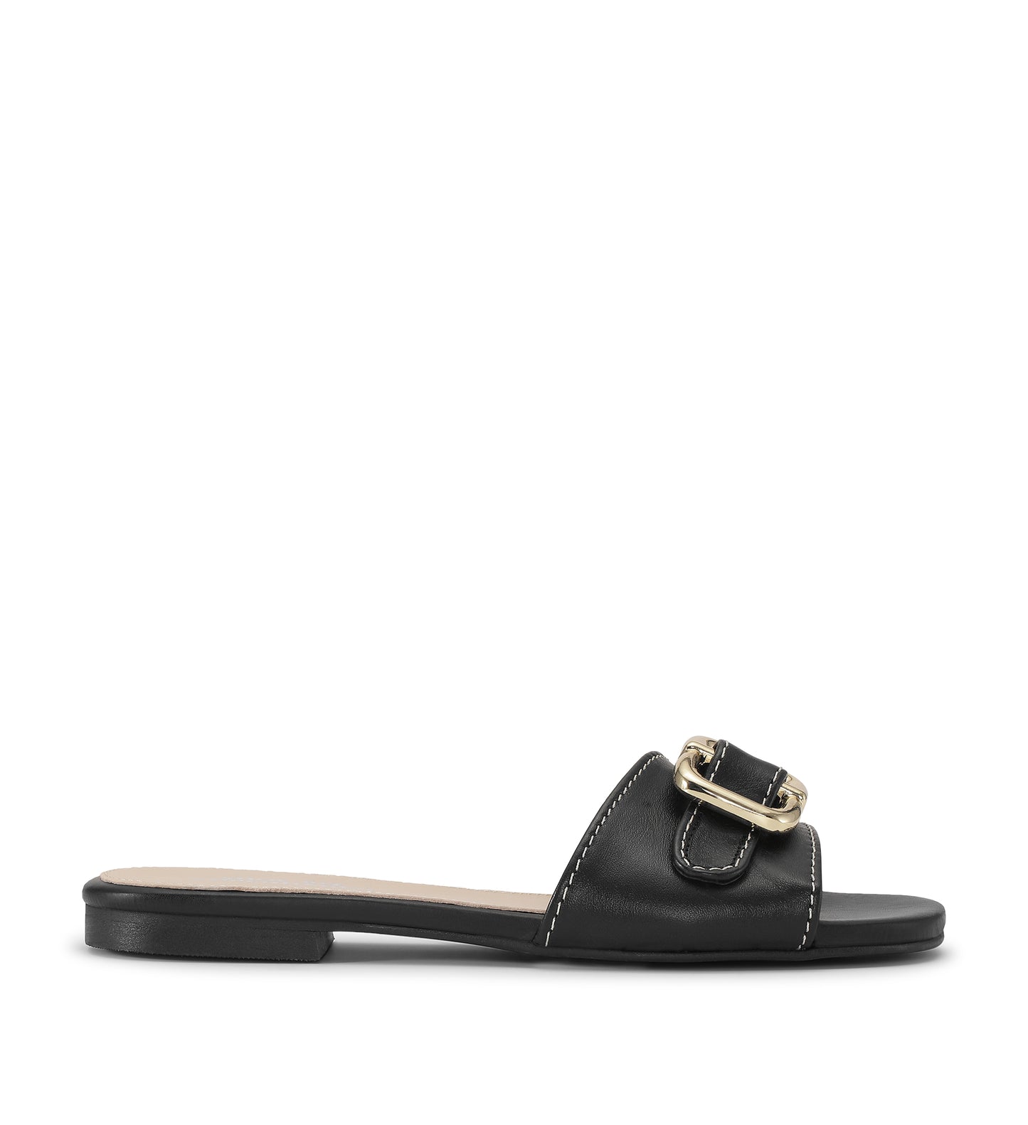 Shoe Biz Phoenix Sandal Black / Gold