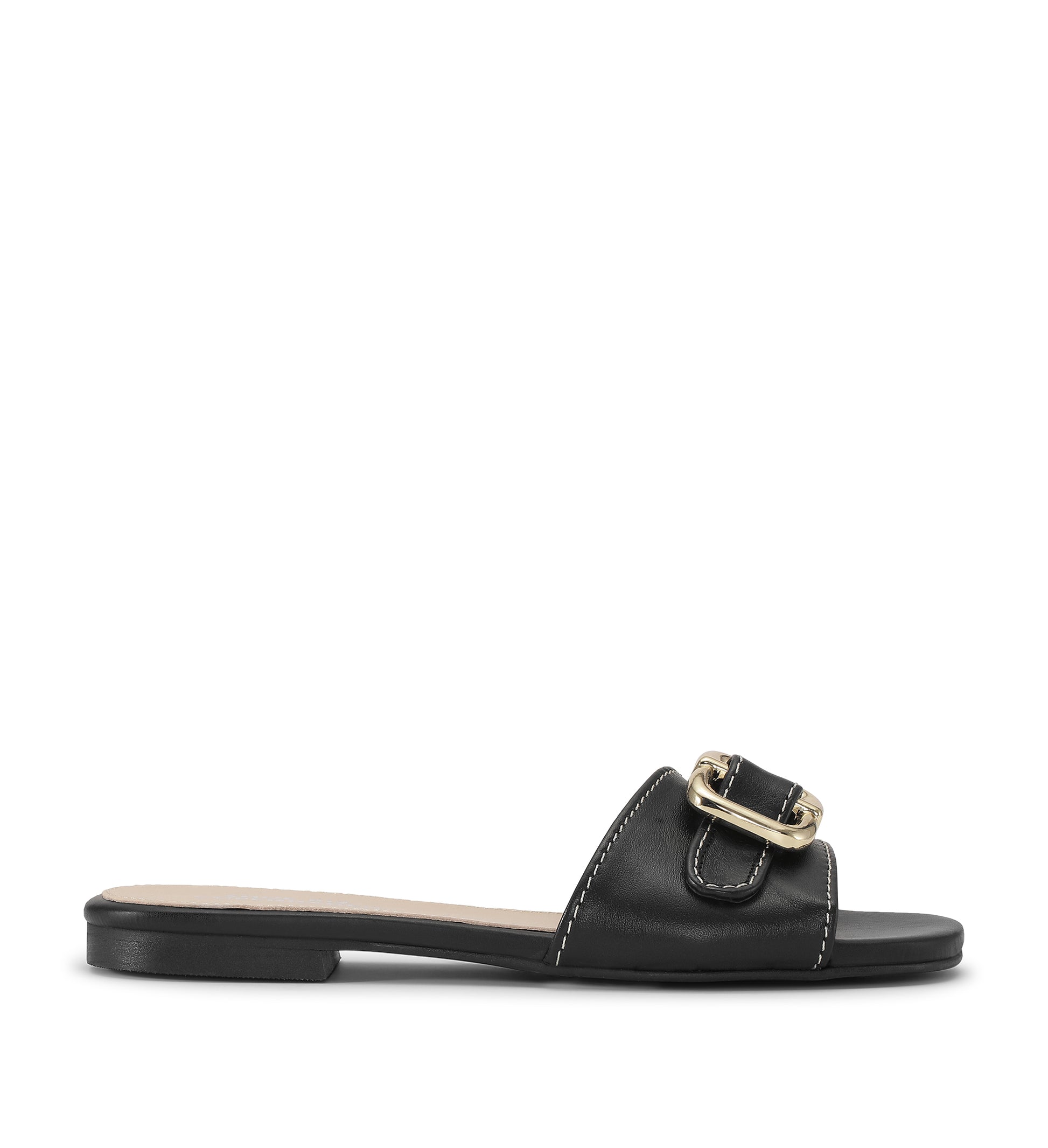 Shoe Biz Phoenix Sandal Black / Gold