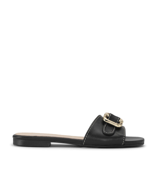 Shoe Biz Phoenix Sandal Black / Gold